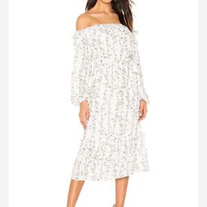 Floral Off-Shoulder Dress